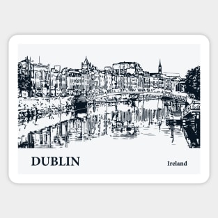 Dublin - Ireland Sticker